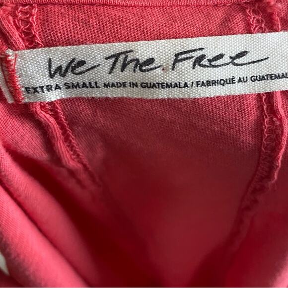 Free People Ellie Tank Top Ruffle Bottom Shirt Women’s Size XS - Picture 7 of 9